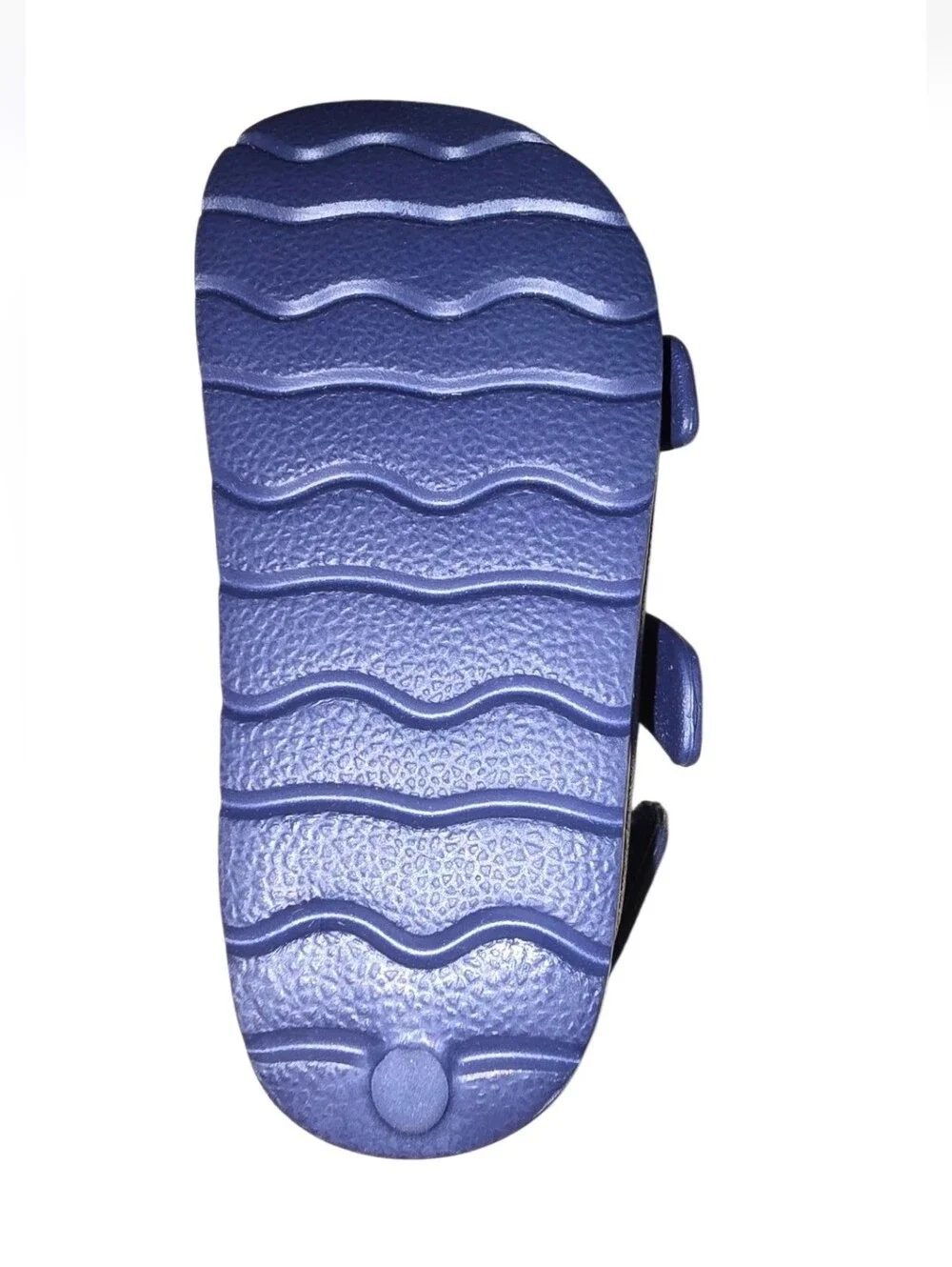 Kids Lightweight Navy Blue Adjustable Buckle Sandals